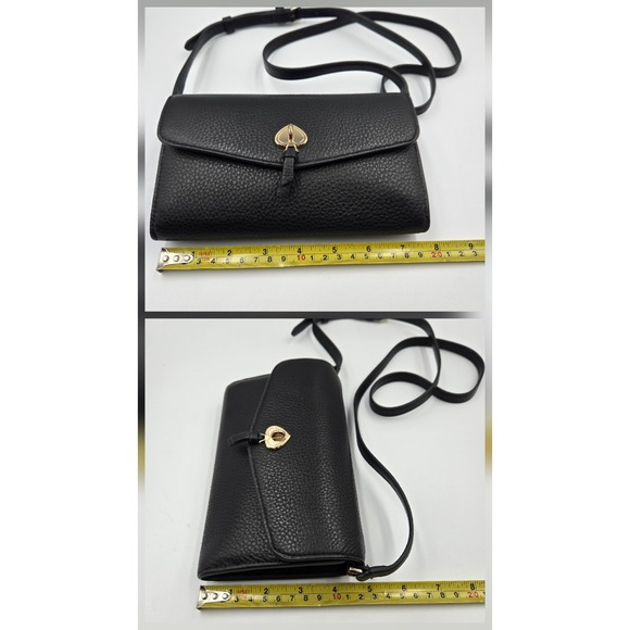 Kate Spade Marti Leather Flap Wallet Crossbody - Picture 5 of 9